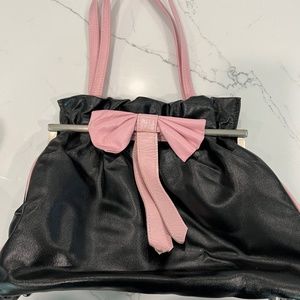 M. Andonia leather handbag